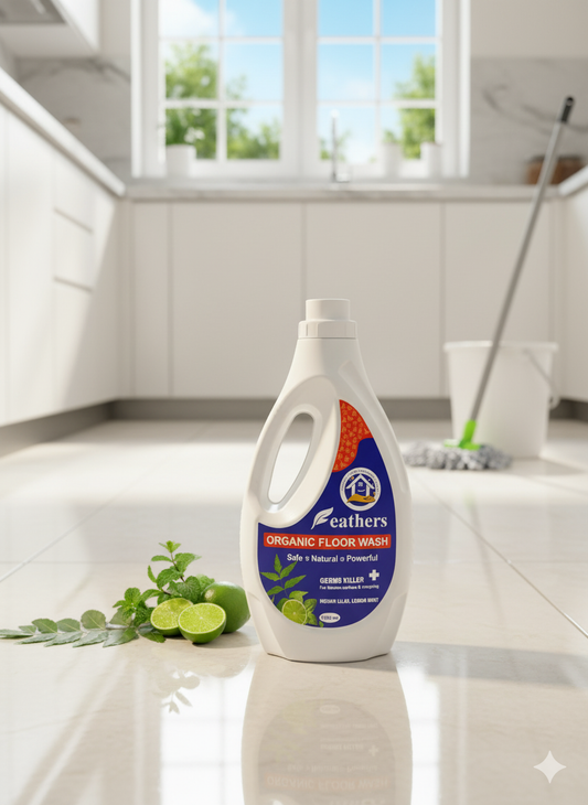 H-Needs Organic Cleaning Combo – Dish Wash + Fabric Wash + Floor Wash (3 Pack)