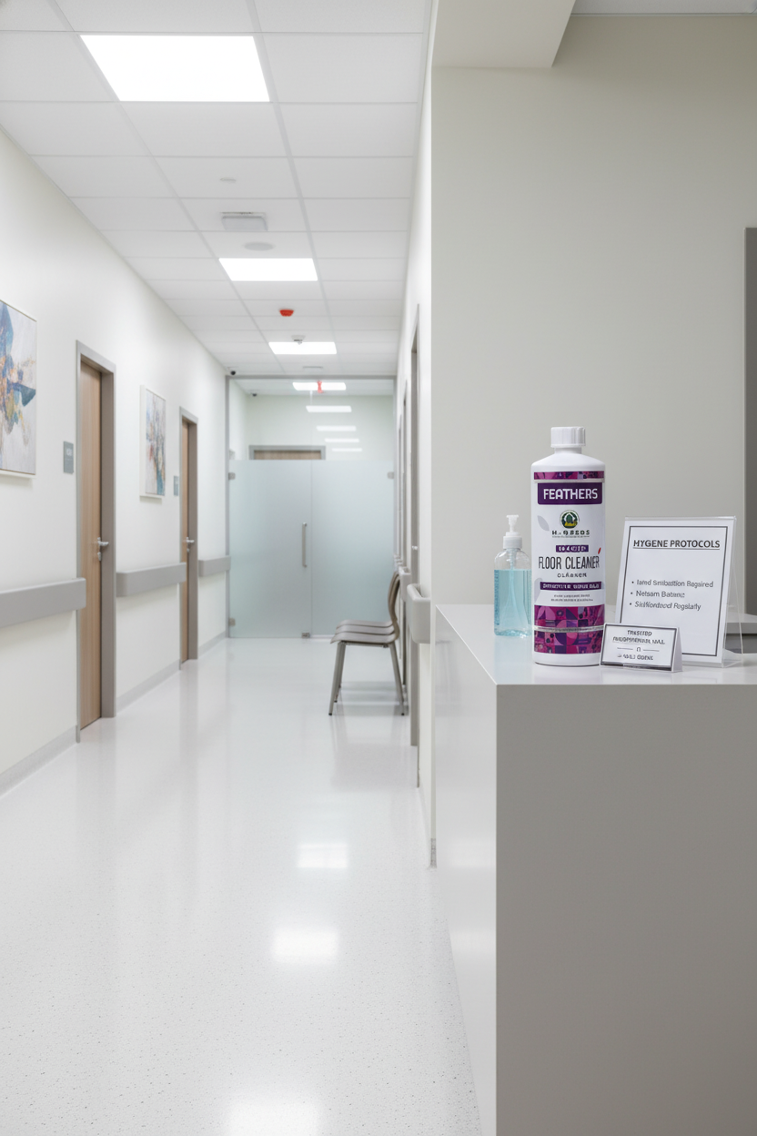 Feathers Magic Floor Cleaner – 500ml | Kills 99.9% Germs, Removes Stains & Odours