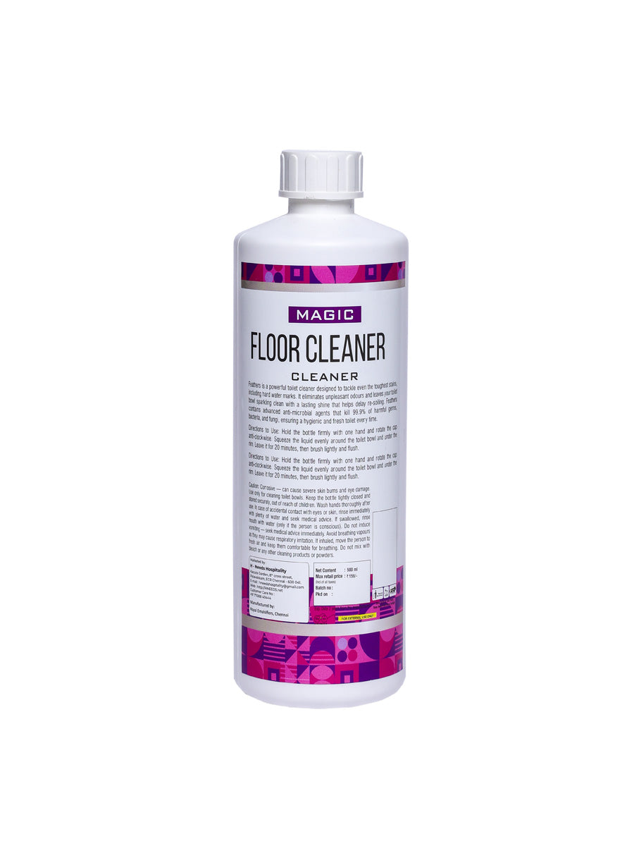 H-NEEDS Feathers All-in-One Home Cleaning Combo | 6 Essential Cleaners (500 ml Each)