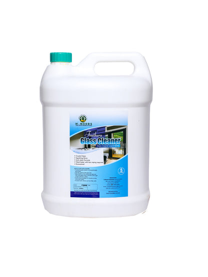 H-Needs Feathers Glass Cleaner (5 Liters) – Crystal Clear Shine