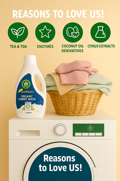 H-Needs Organic Cleaning Combo – Dish Wash + Fabric Wash + Floor Wash (3 Pack)