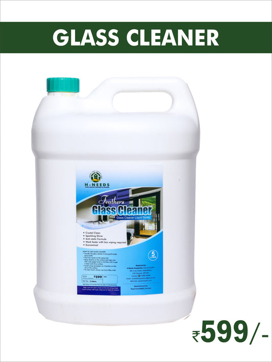 H-Needs Feathers Glass Cleaner (5 Liters) – Crystal Clear Shine