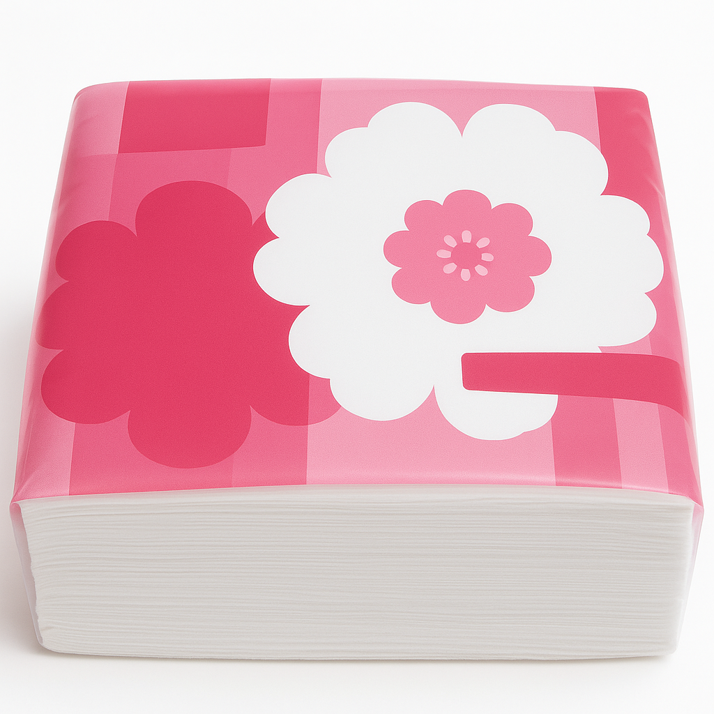 Soft Packet Tissues (27x27 cm, 60 Pulls) – Premium Facial Tissue for Home, Office & Travel