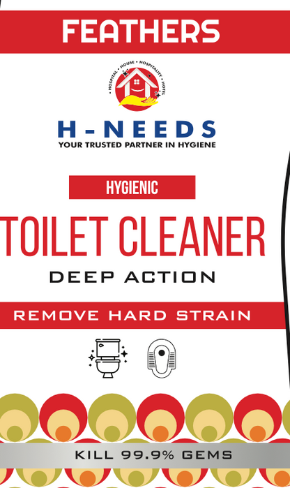 Feathers Magic Toilet Cleaner – 500ml | Kills 99.9% Germs | Removes Stains & Odours