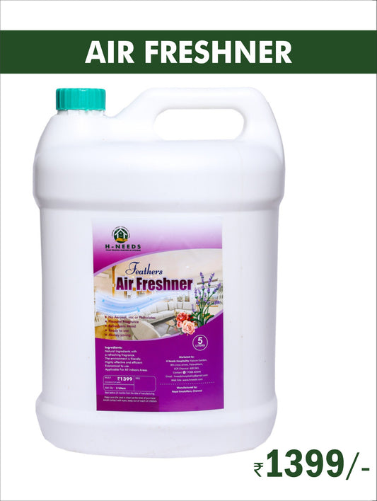 H-NEEDS Feathers Air Freshener 5 L | Long-Lasting Air Freshener for Homes & Hotels