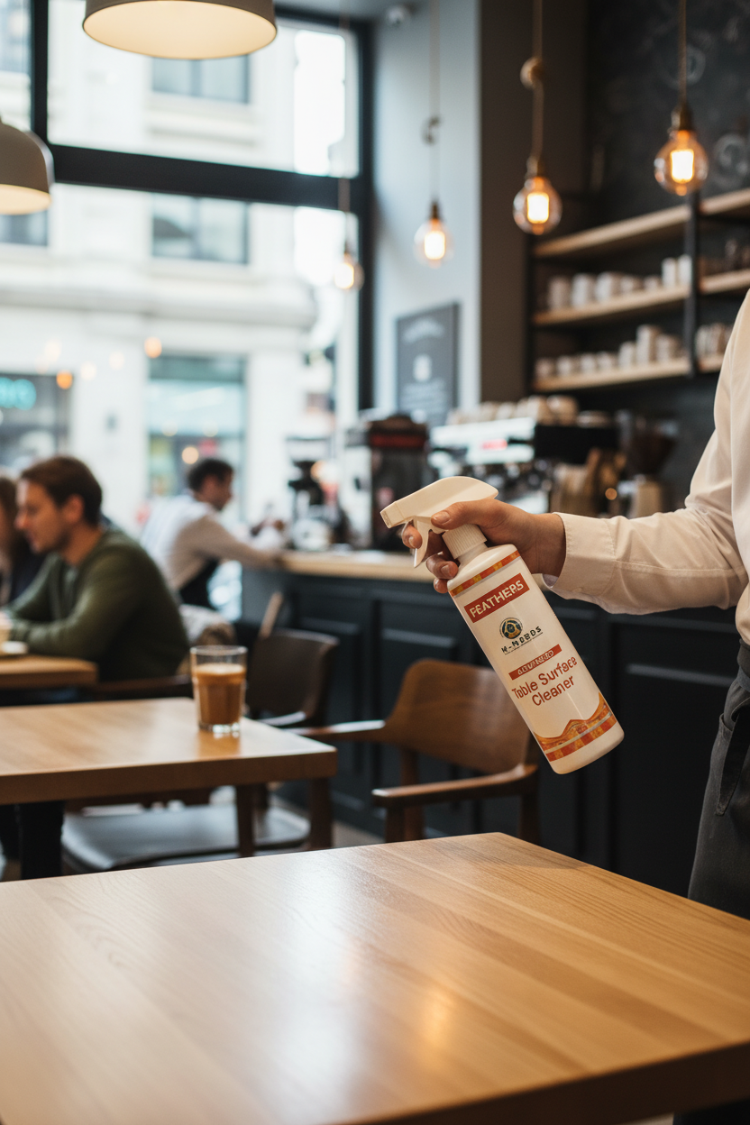 H-NEEDS Feathers Table Surface Cleaner 500 ml | Advanced Multi-Surface Germ-Kill Spray