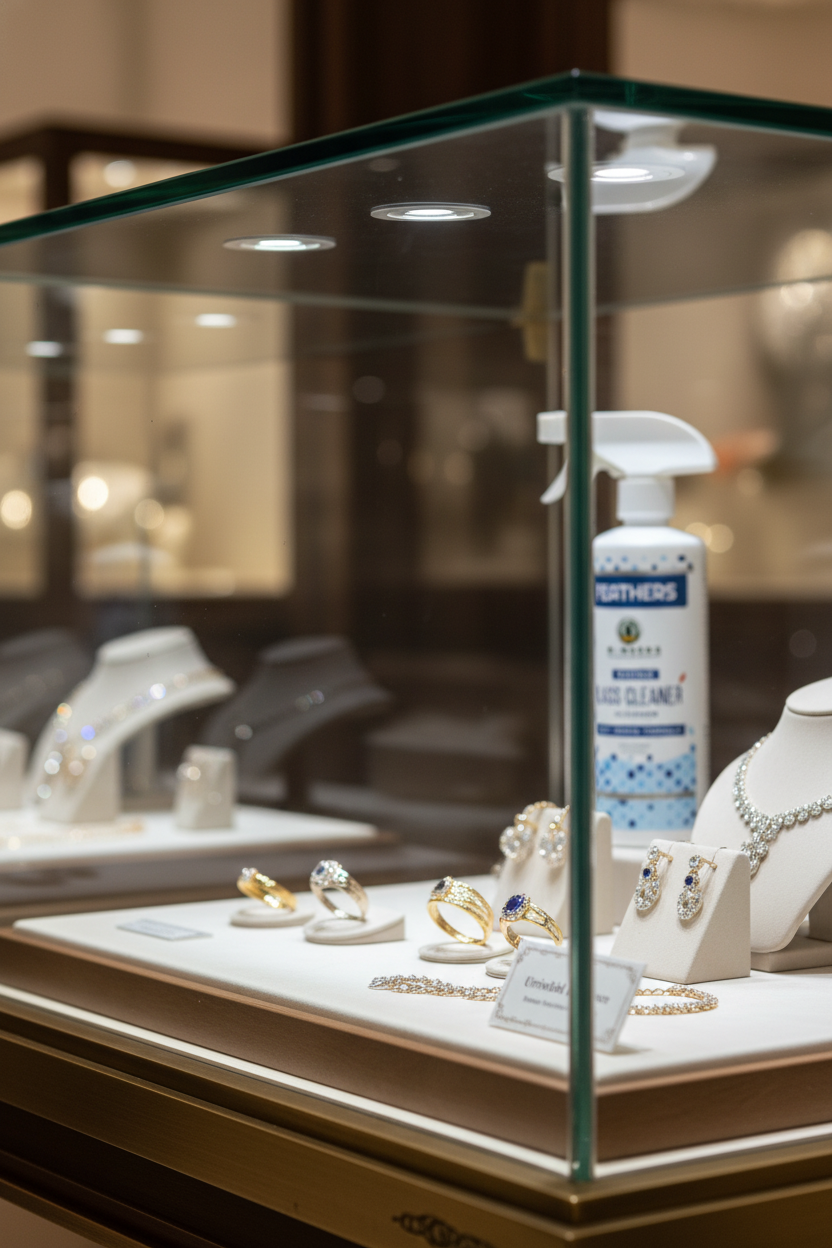 Feathers Magic Glass Cleaner – 500ml | Streak-Free Shine | Removes Dirt, Dust & Fingerprints